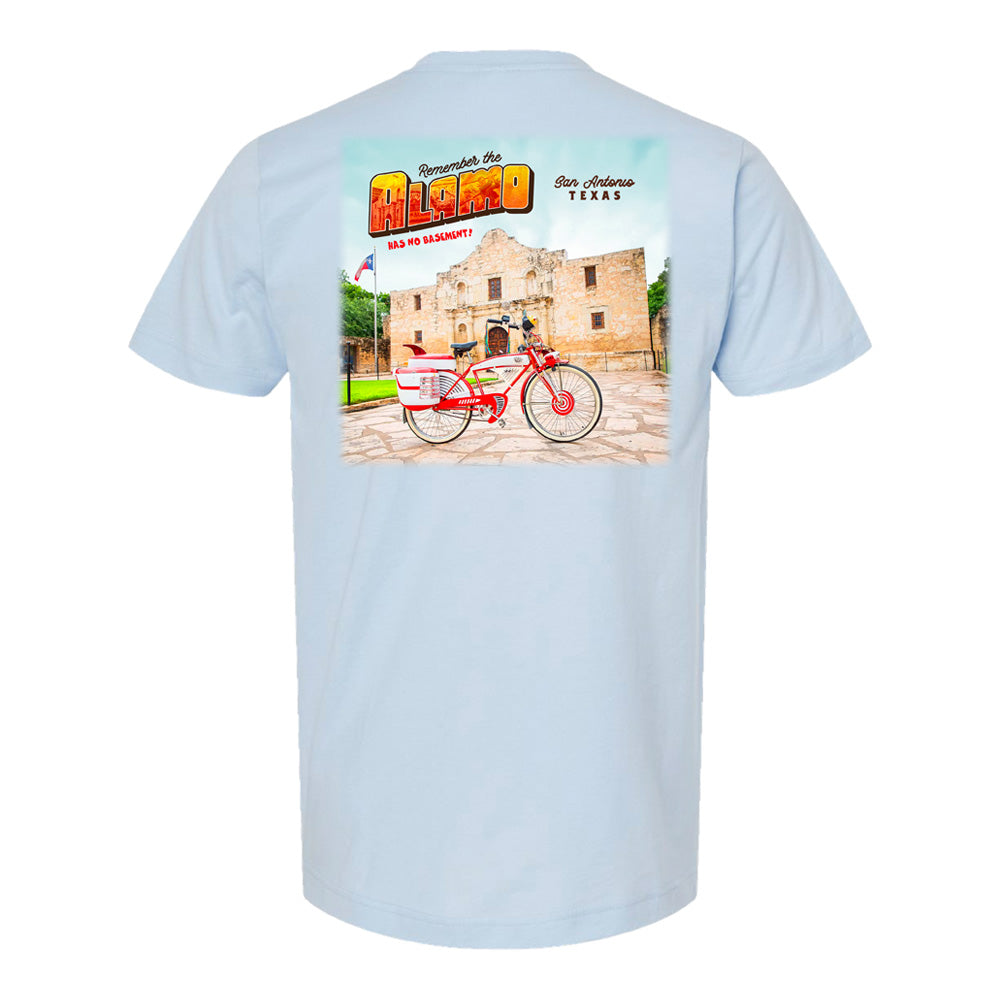The Alamo Pee Wee Herman Bike T-Shirt
