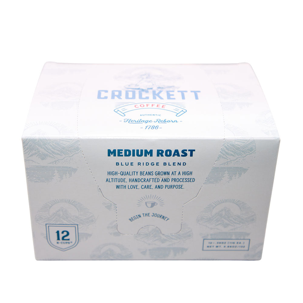 Crockett Coffee - Med. Roast K-Cup Coffee
