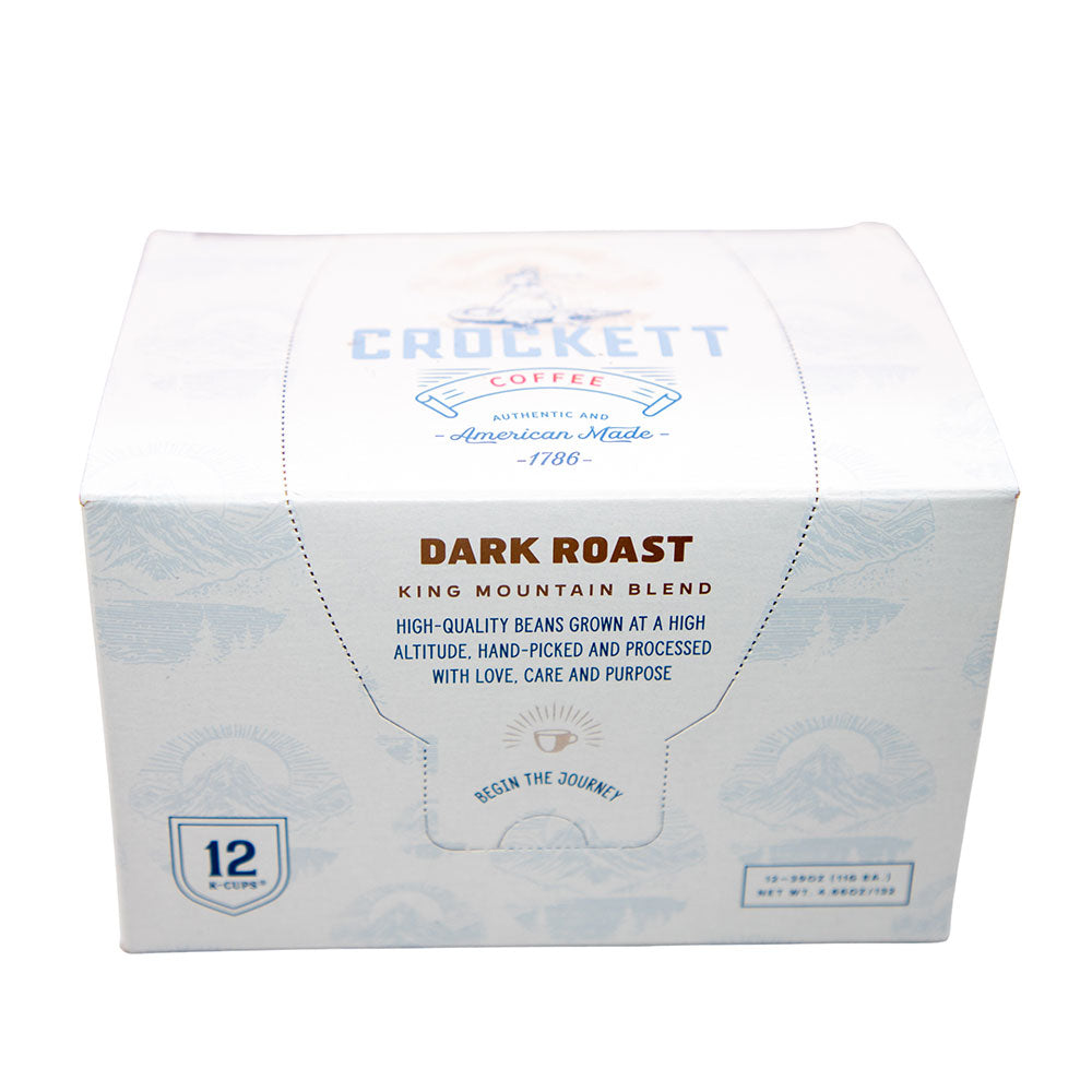 Crockett Coffee - Dark Roast K-Cup Coffee