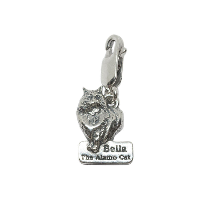 Bella The Alamo Cat Charm