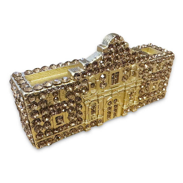Alamo Building Rhinestone Figurine