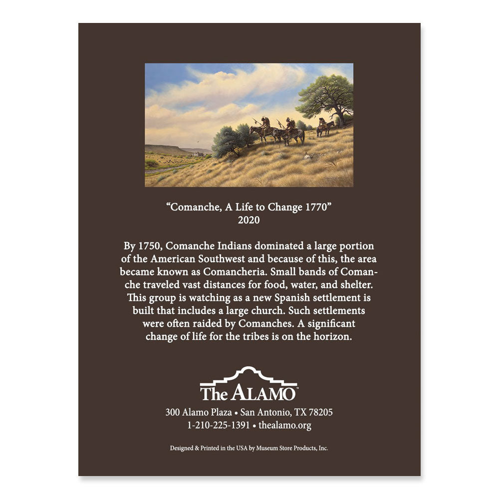 "Comanche, A Life to Change 1770" Donald Yena