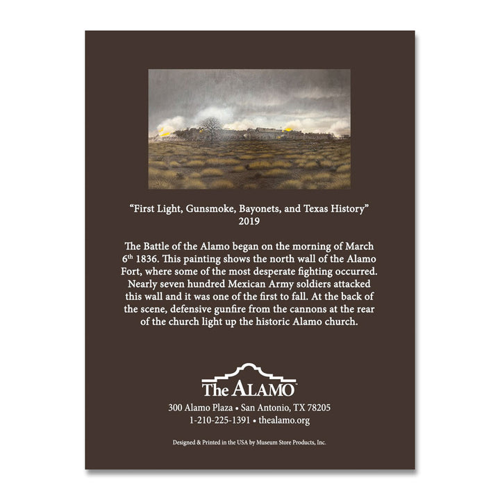 "First Light, Gunsmoke, Bayonets, and Texas History" Donald Yena