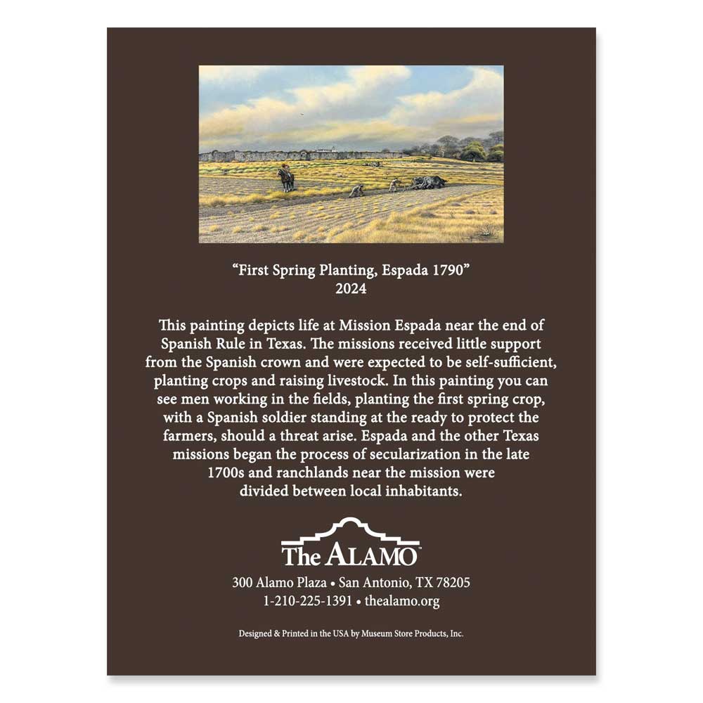 "El Rancho, Spanish Texas 1790" Donald Yena