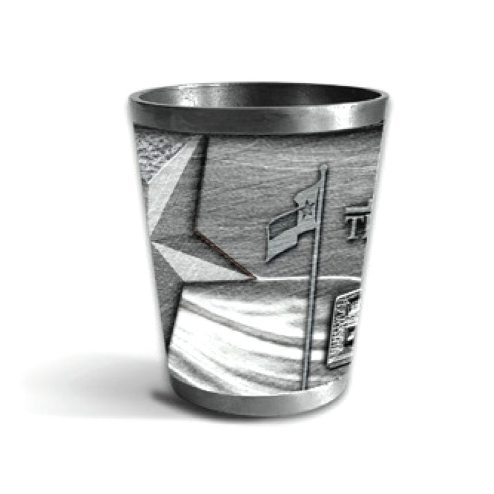 The Alamo San Antonio Metal Shot Glass