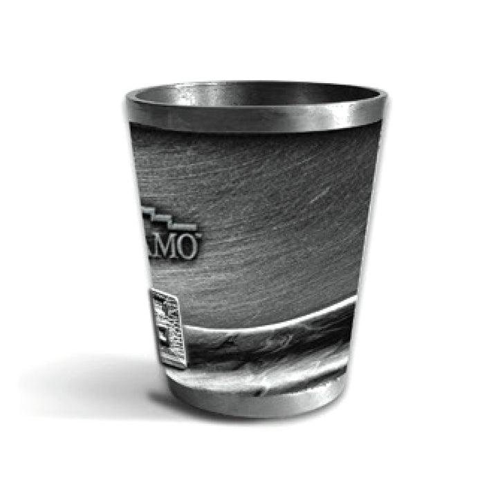 The Alamo San Antonio Metal Shot Glass