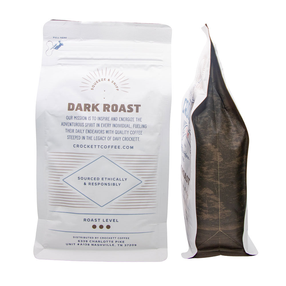 Crockett Coffee - Dark Roast Ground Coffee
