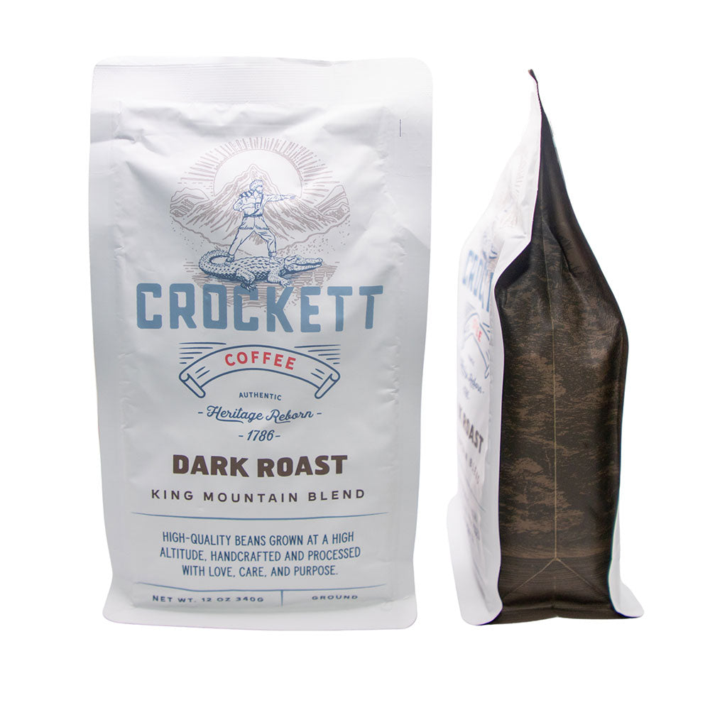 Crockett Coffee - Dark Roast Ground Coffee