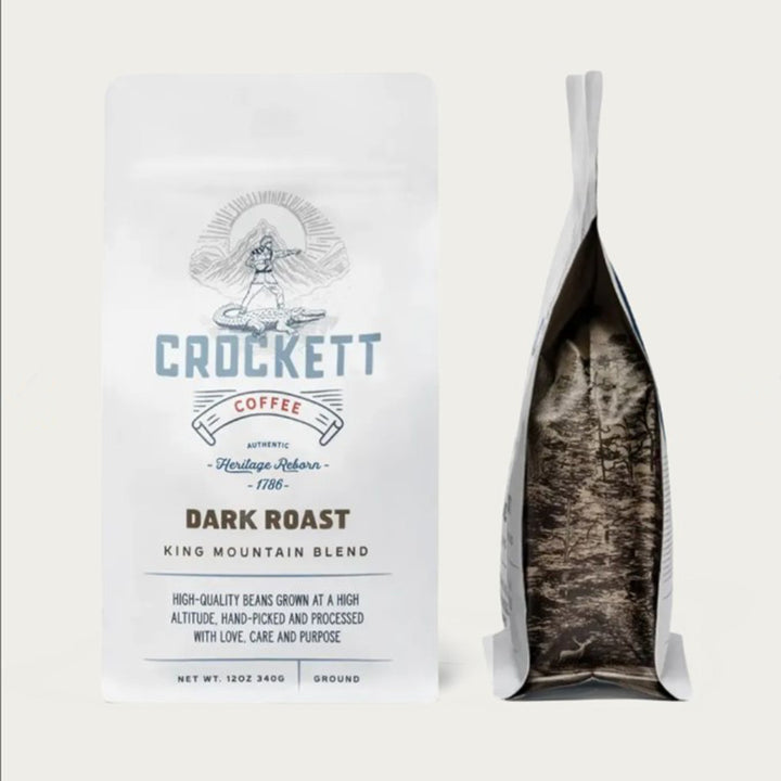 Crockett Coffee - Dark Roast Ground Coffee