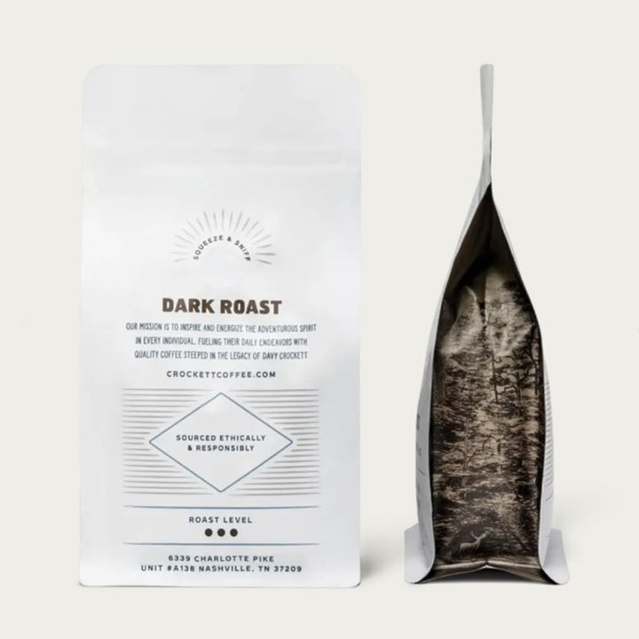 Crockett Coffee - Dark Roast Ground Coffee