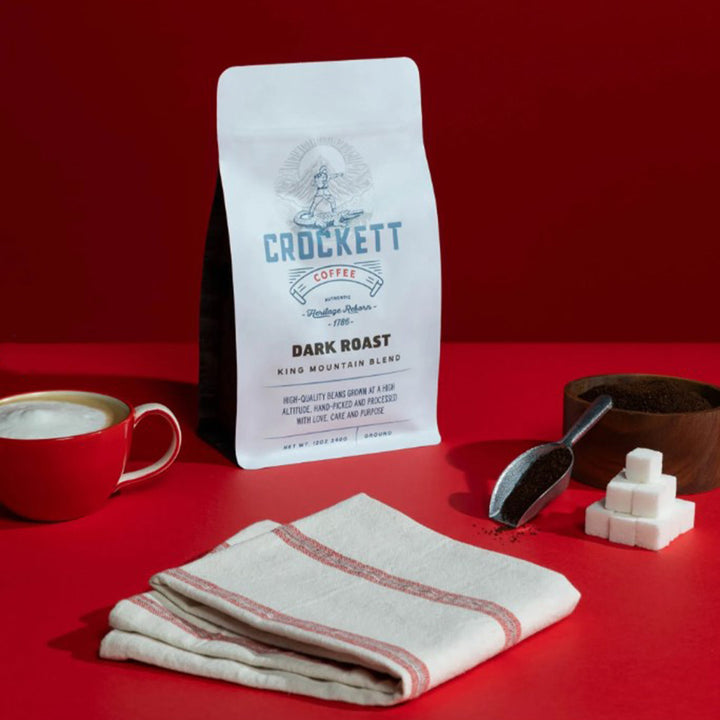 Crockett Coffee - Dark Roast Ground Coffee