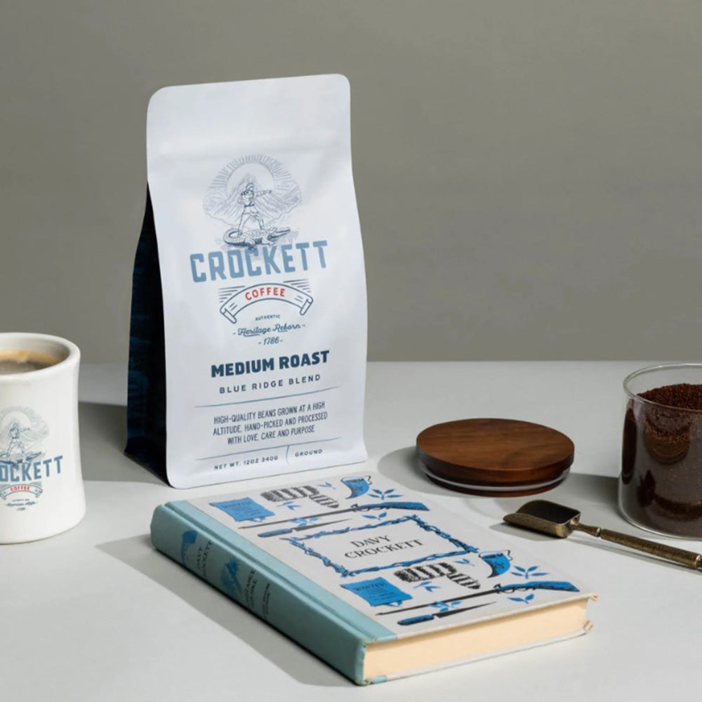 Crockett Coffee - Med. Roast Ground Coffee