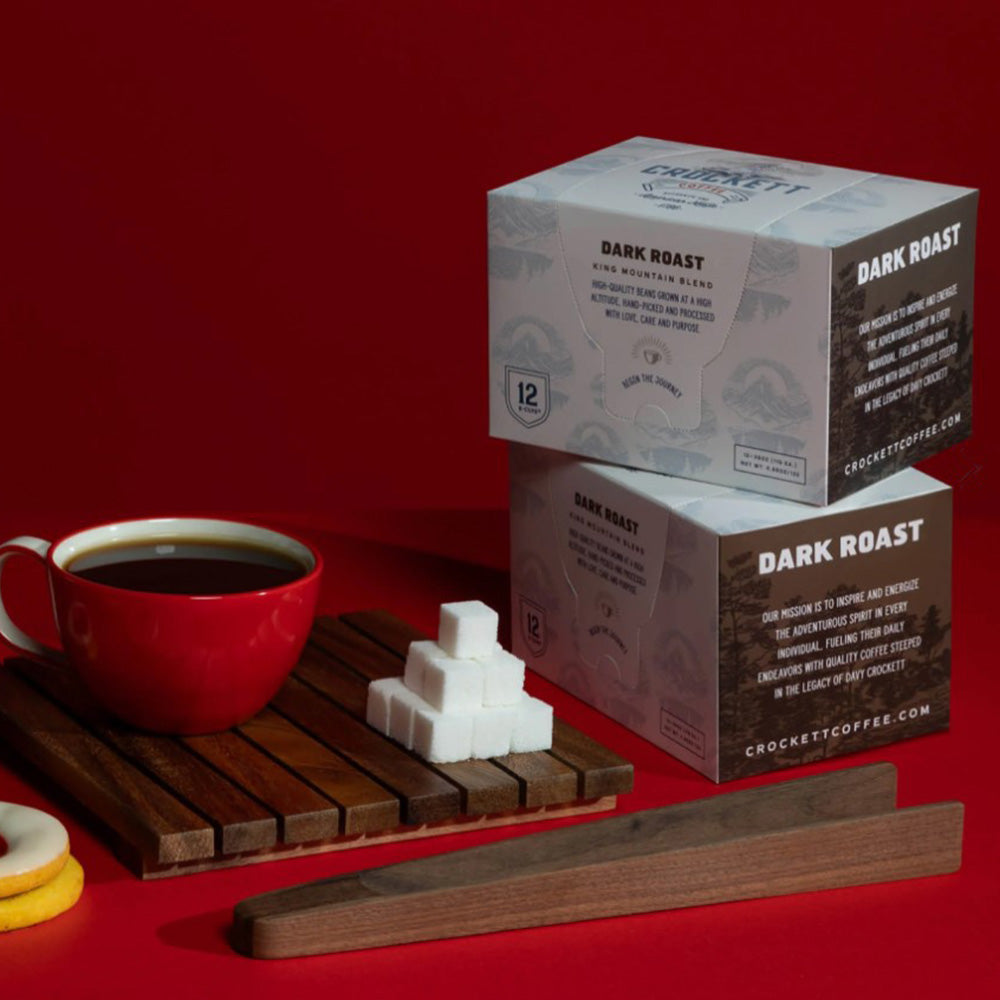 Crockett Coffee - Dark Roast K-Cup Coffee