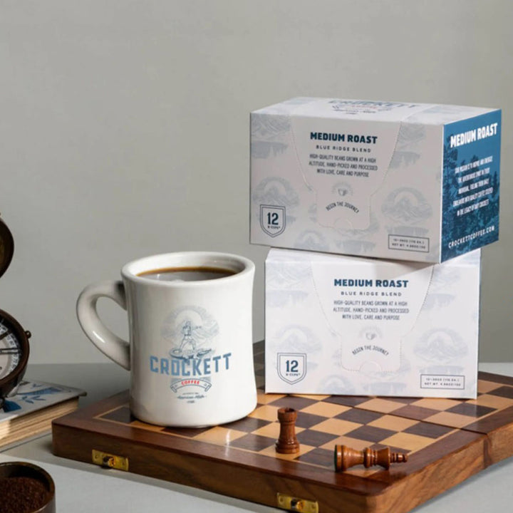 Crockett Coffee - Med. Roast K-Cup Coffee