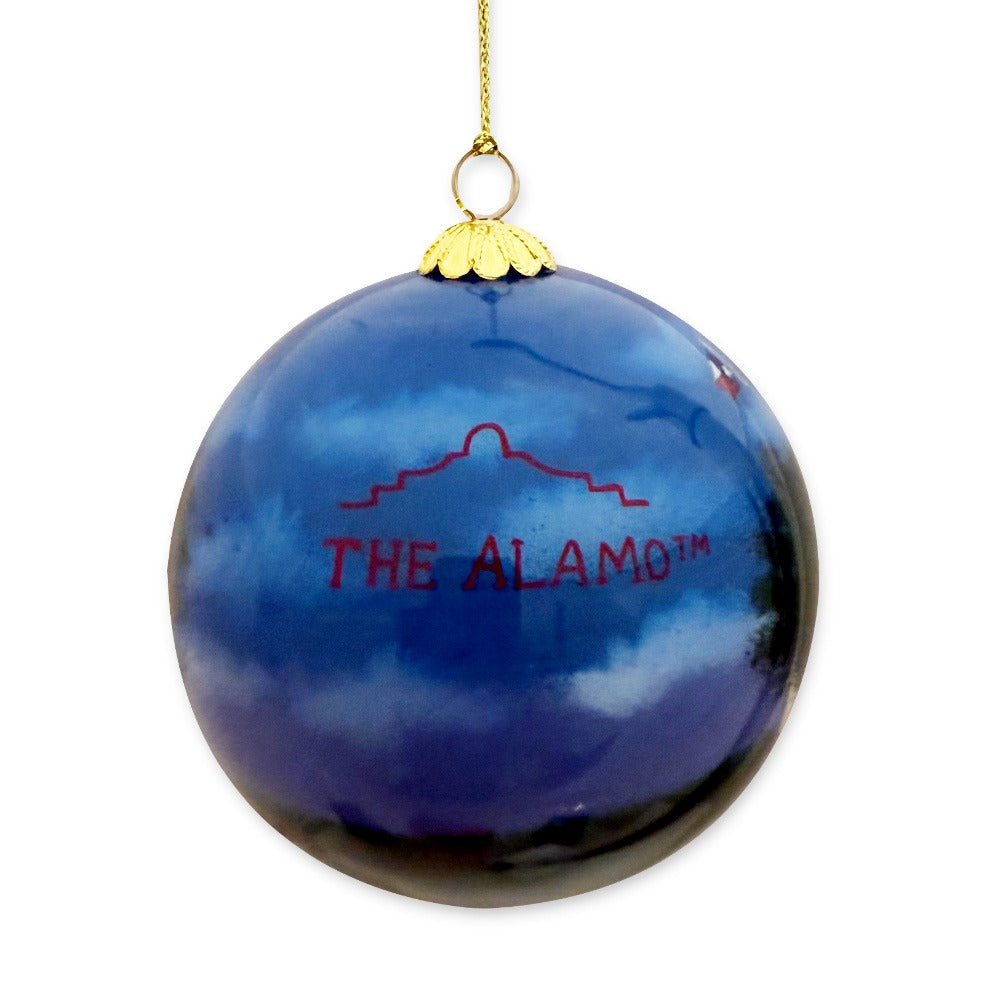 The Alamo Hand Painted Ornament