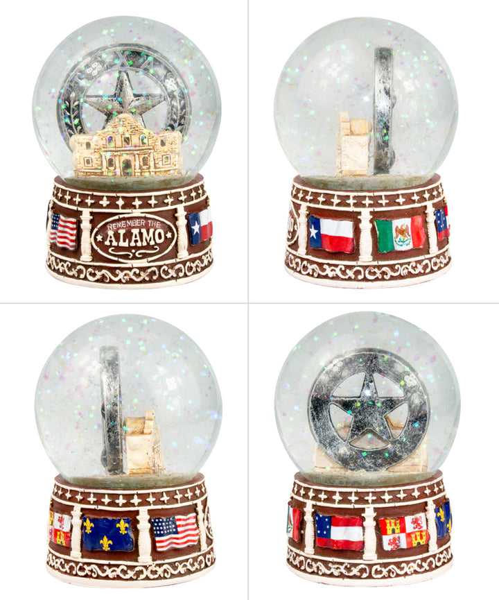 Remember the Alamo' Snow Globe