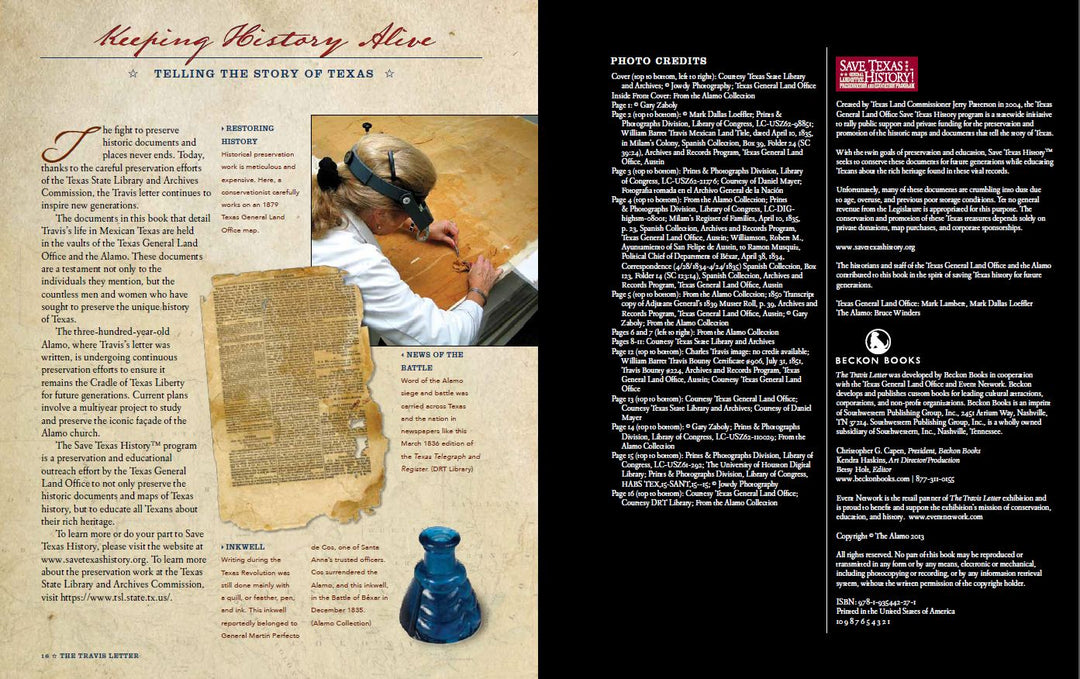 The Travis Letter Official Exhibition Guide