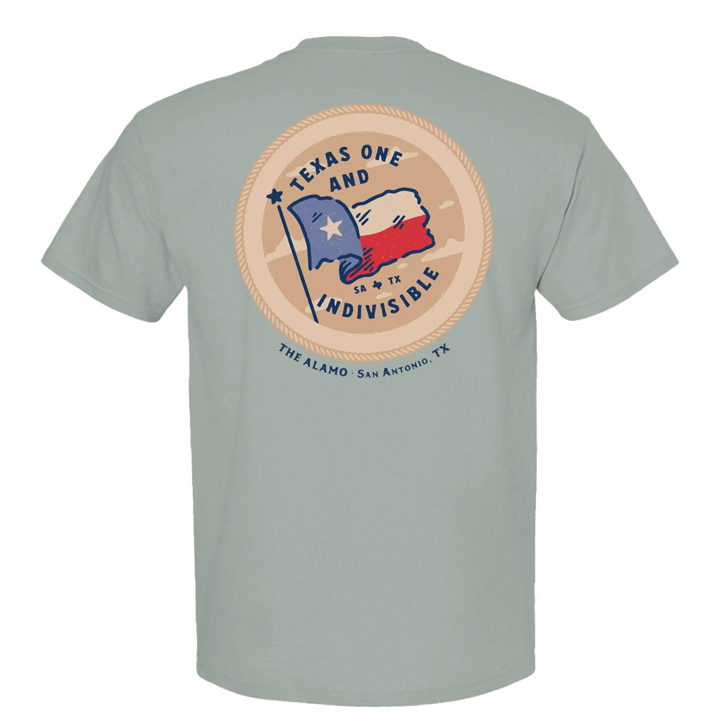 The Alamo Texas Flag T-Shirt